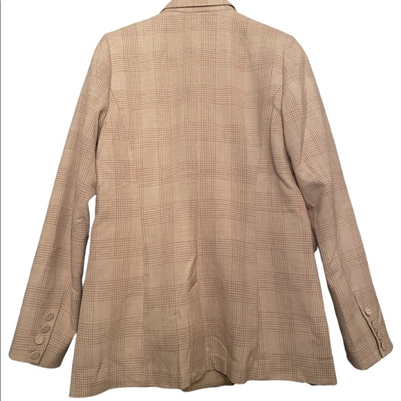 House of Harlow Tan Plaid Blazer - Picture 4 of 15